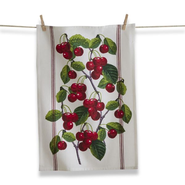 Orchard Dishtowels  TAG Cherries  