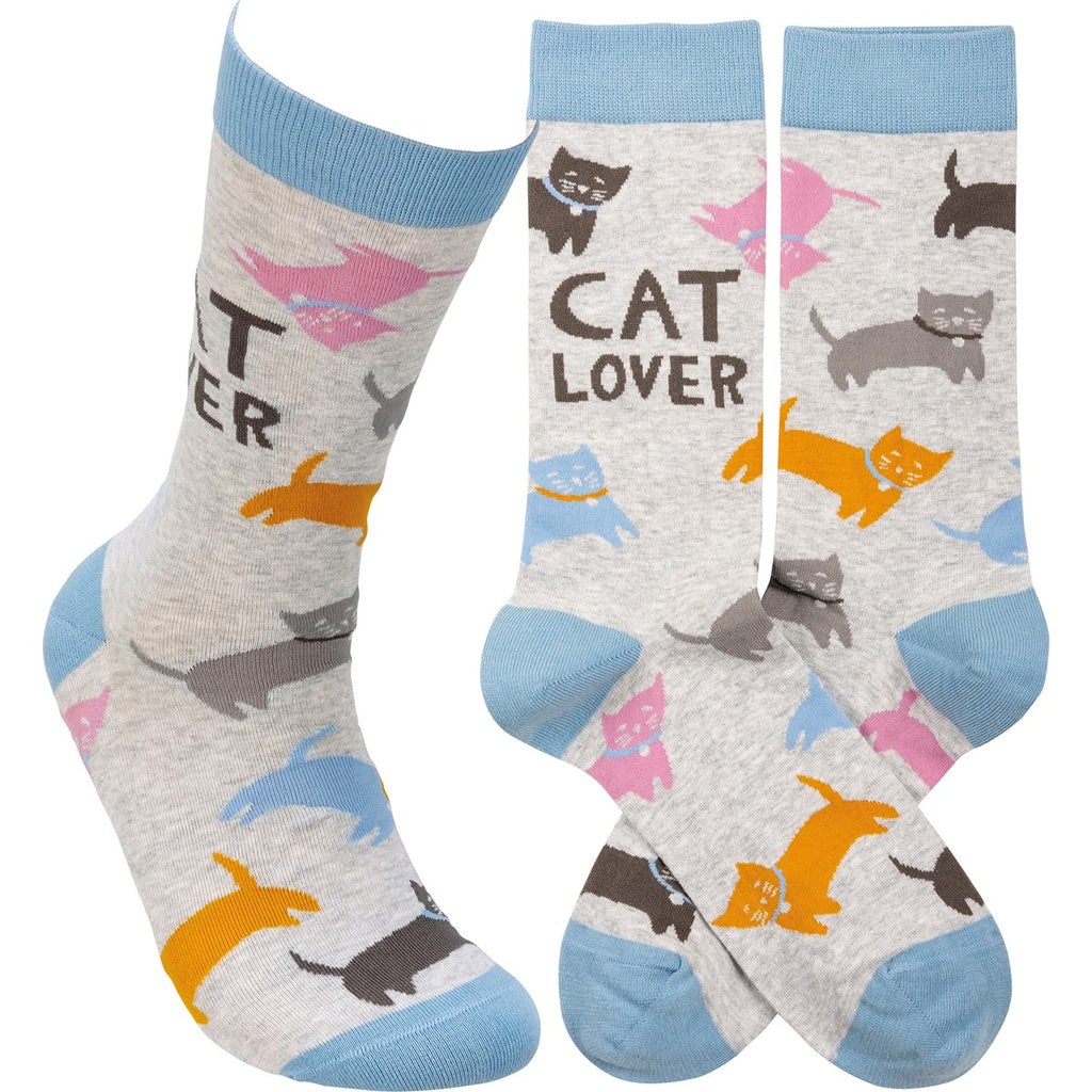 Cat/Dog Lover Socks  Primitives by Kathy Cat Lover  