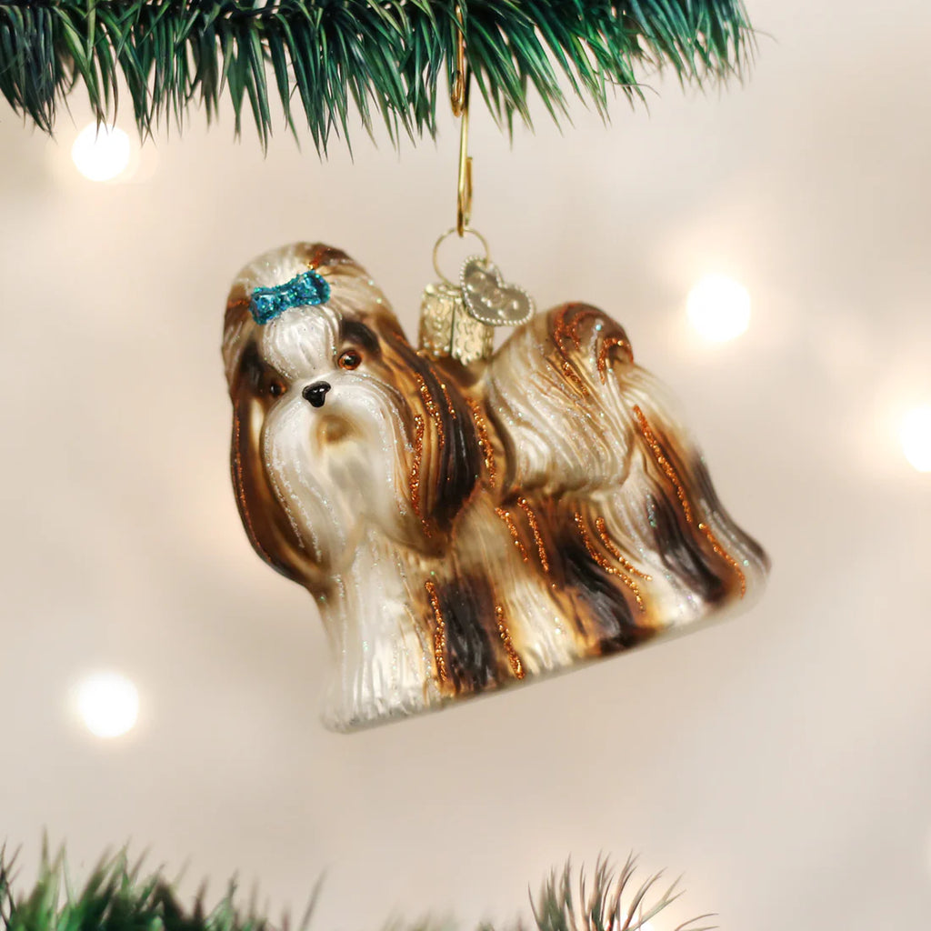 Shih Tzu Ornament  Old World Christmas   