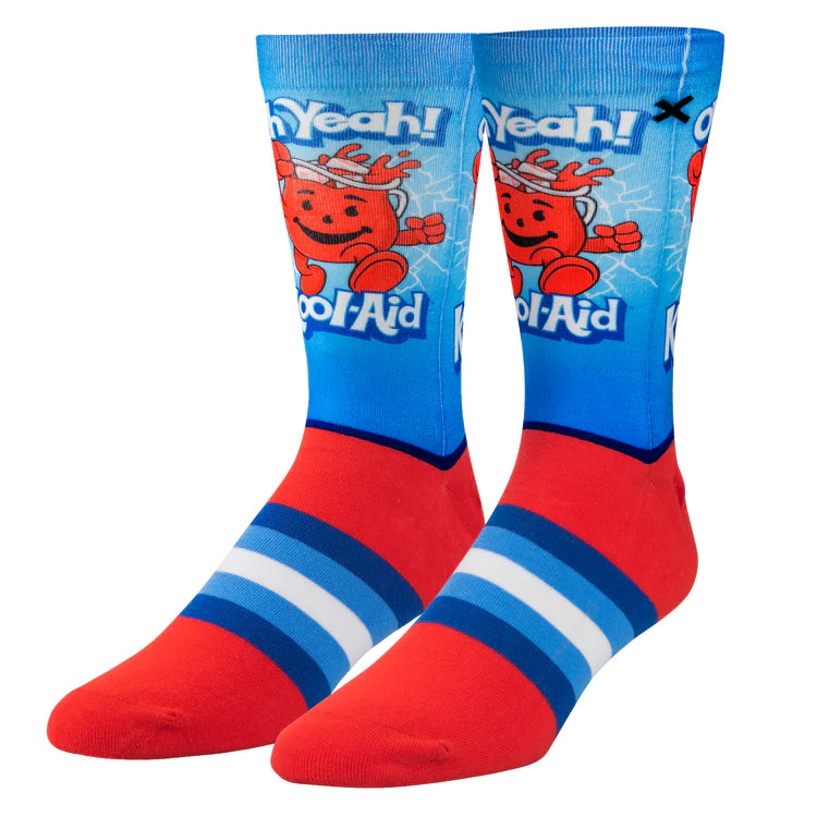 Treats Themed Socks  Cool Sox Kool Aid Blue Unisex  