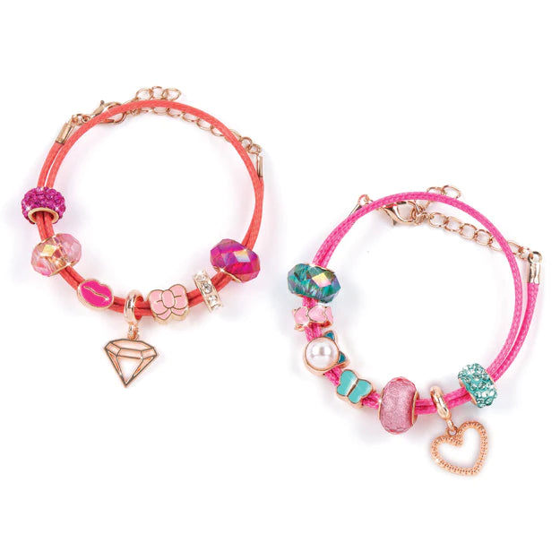 Halo Charms Bracelets: Pretty In Pink  Make It Real   