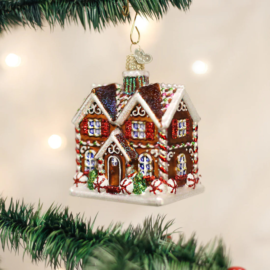 Christmastime Cottage Ornament  Old World Christmas   