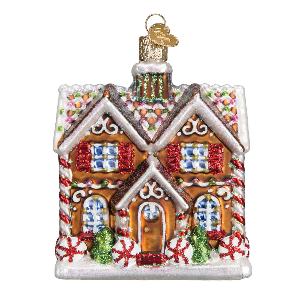 Christmastime Cottage Ornament  Old World Christmas   