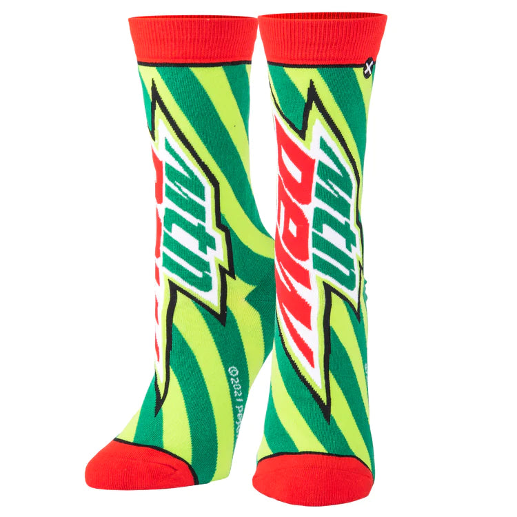 Soda Pop Socks  Cool Sox Just Dew It Womens  