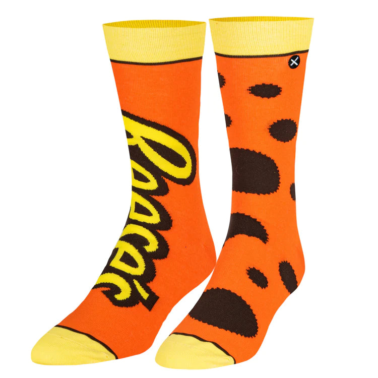 Treats Themed Socks  Cool Sox Reeses Split Mens  