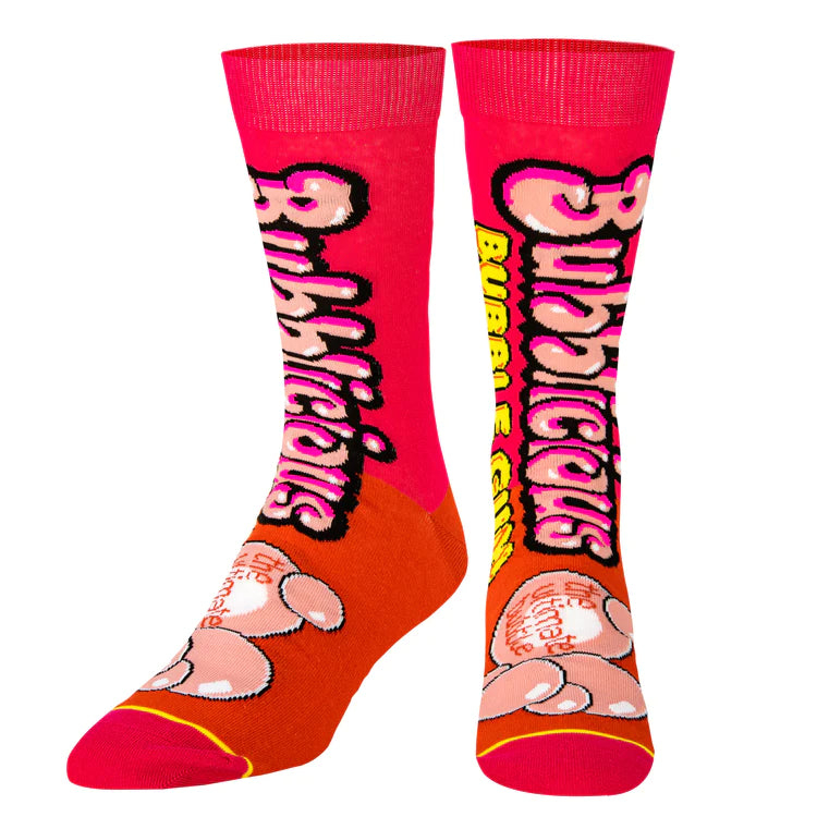 Treats Themed Socks  Cool Sox Bubblicious Gum Mens  