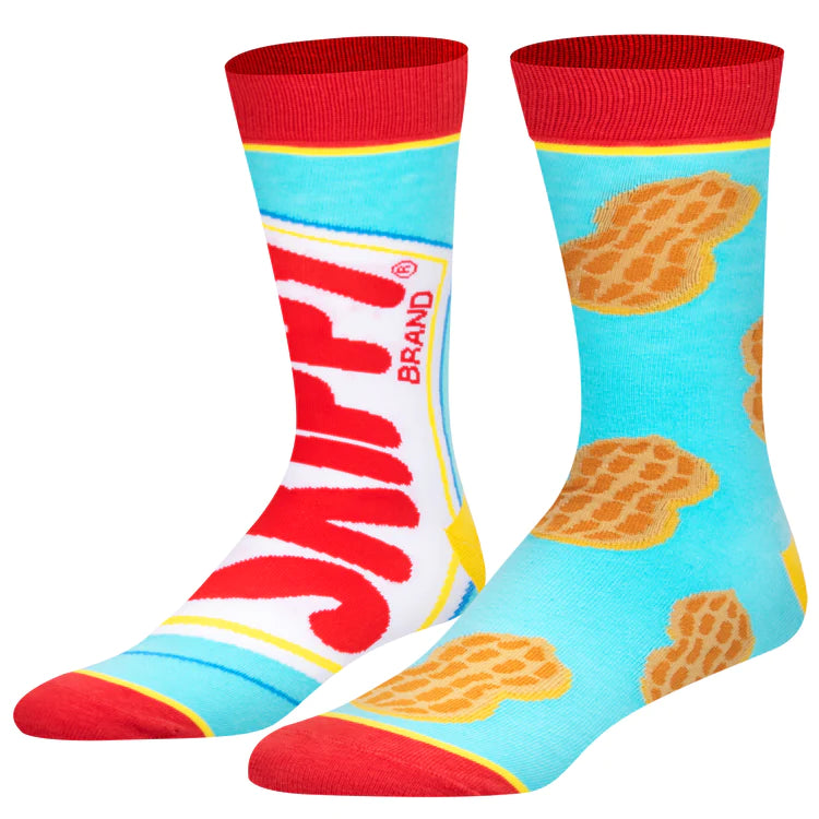 Food Themed Mens Crew Socks  Cool Sox Skippy  