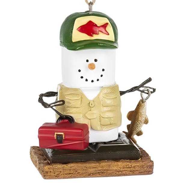 S'mores Fisherman Ornament  Ganz   