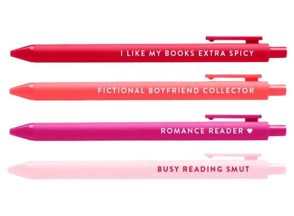 Romance Reader Pen Set  Brittany Paige   