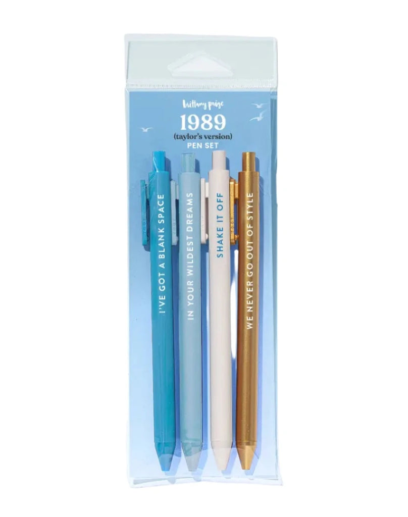 1989 Taylor Pen Set  Brittany Paige   