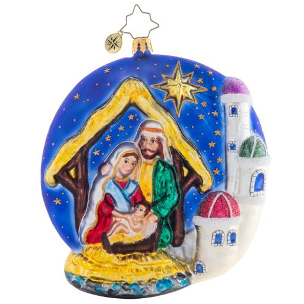 Oh Holy Night Ornament  Christopher Radko   