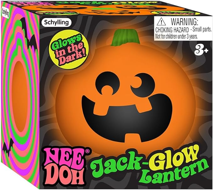 NeeDoh Jack-Glow-Lantern  Schylling   