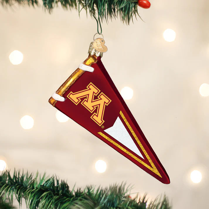 Minnesota Pennant Ornament  Old World Christmas   