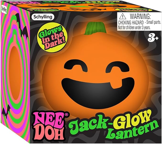 NeeDoh Jack-Glow-Lantern  Schylling   