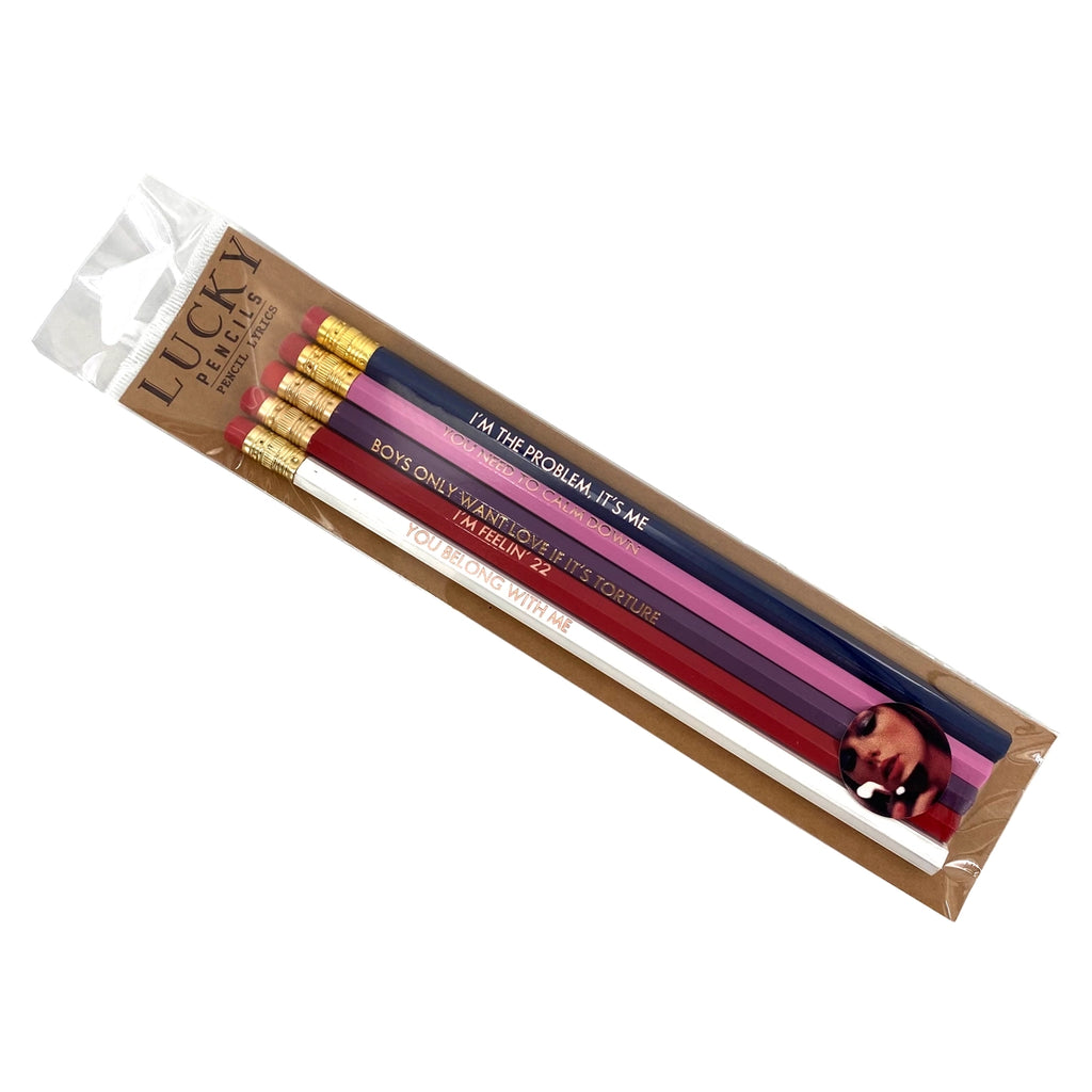 Taylor Swift Pencil Set  Lucky Mfg Co   