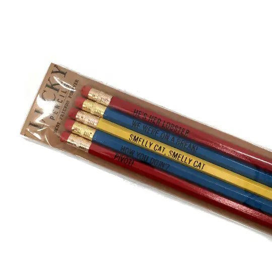 Friends Pencil Set  Lucky Mfg Co   