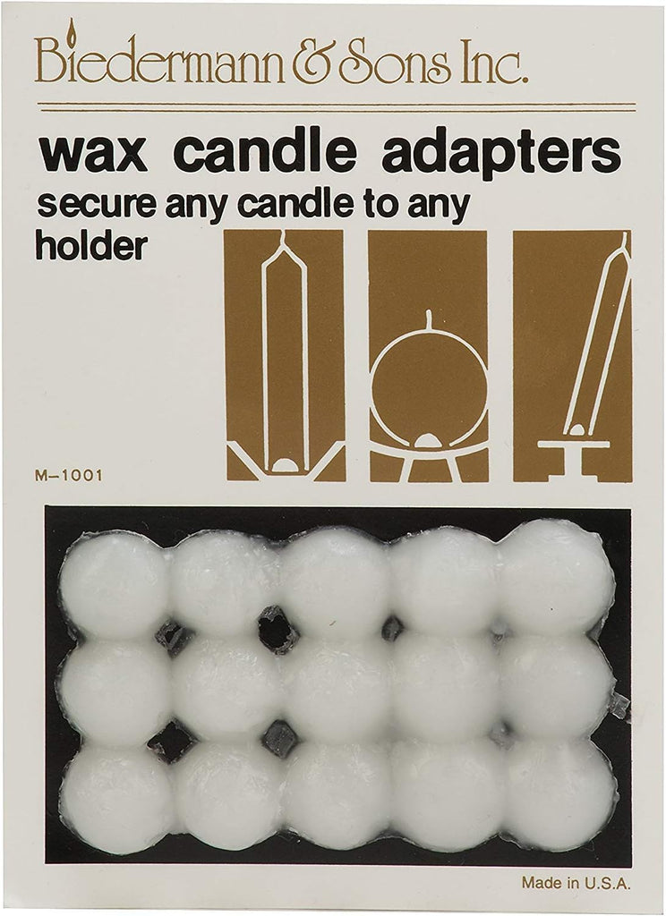 Wax Candle Adapter  Biedermann & Sons   