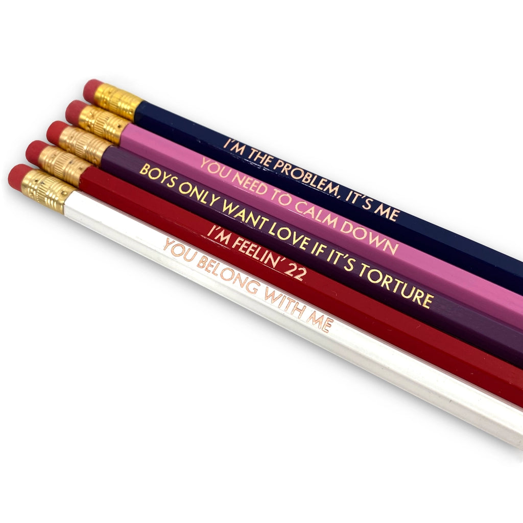 Taylor Swift Pencil Set  Lucky Mfg Co   