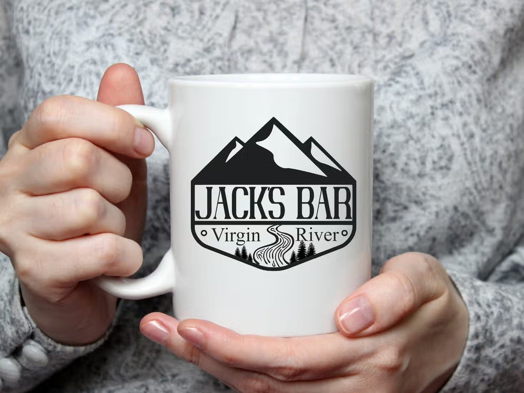 Jack's Bar-Virgin River Mug  The Gift Shoppe   