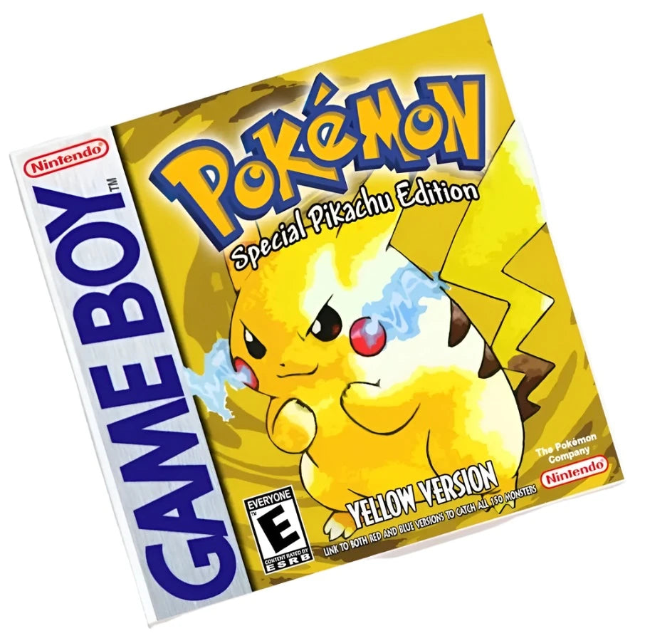 Pokemon Video Game Coaster  Lucky Mfg Co Yellow Video Game  