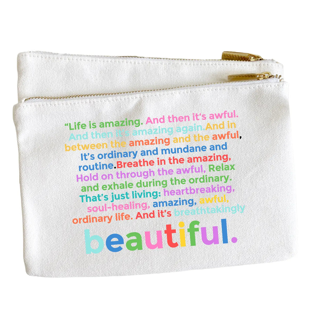 Life Is Amazing Pouch  Aspen Lane   