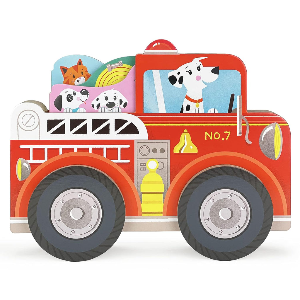 Fire Truck Tales Roll Along Book Set  Cottage Door Press   