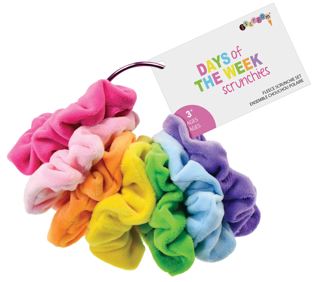 Days of the Week Scrunchie Set  Iscream   