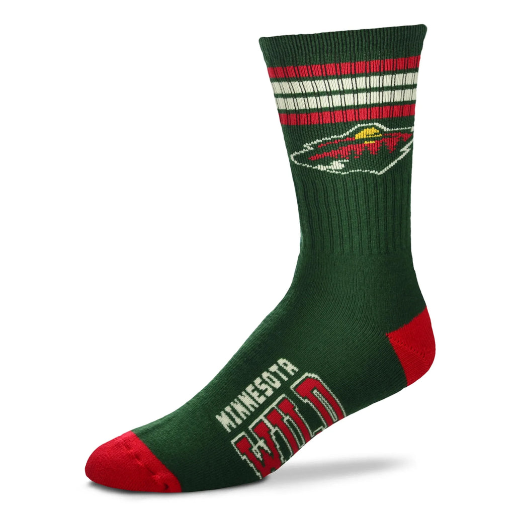 MN Wild Socks  For Bare Feet   