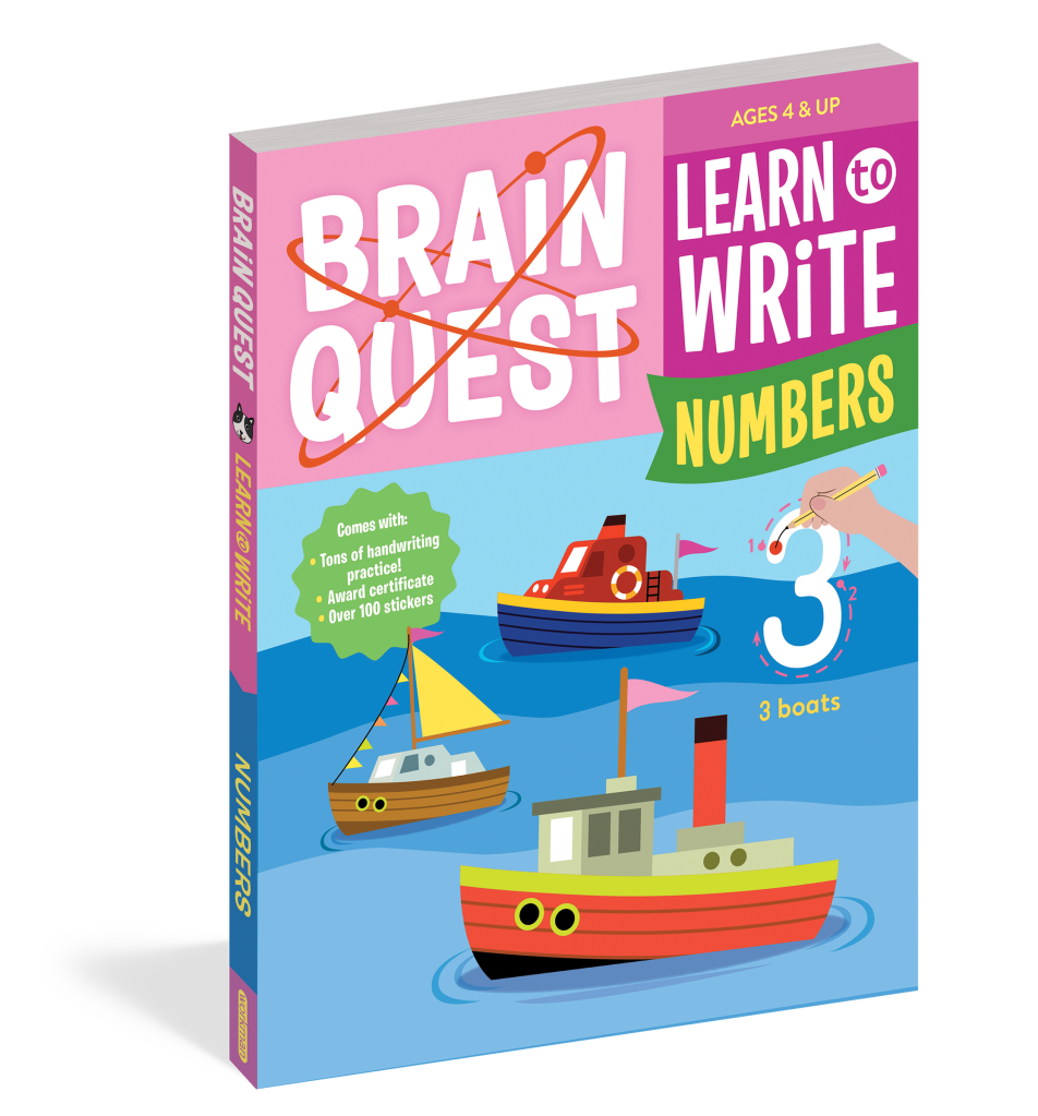 Brain Quest Learn to Write  Hachette Numbers  