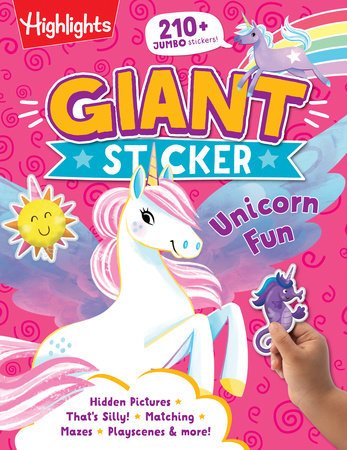 Giant Sticker Unicorn Fun Book  Penguin Random House   