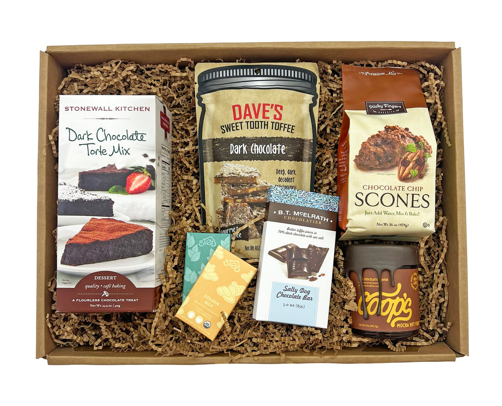 Chocolate! Chocolate! Chocolate! Gift Box  GSM Gift Baskets   