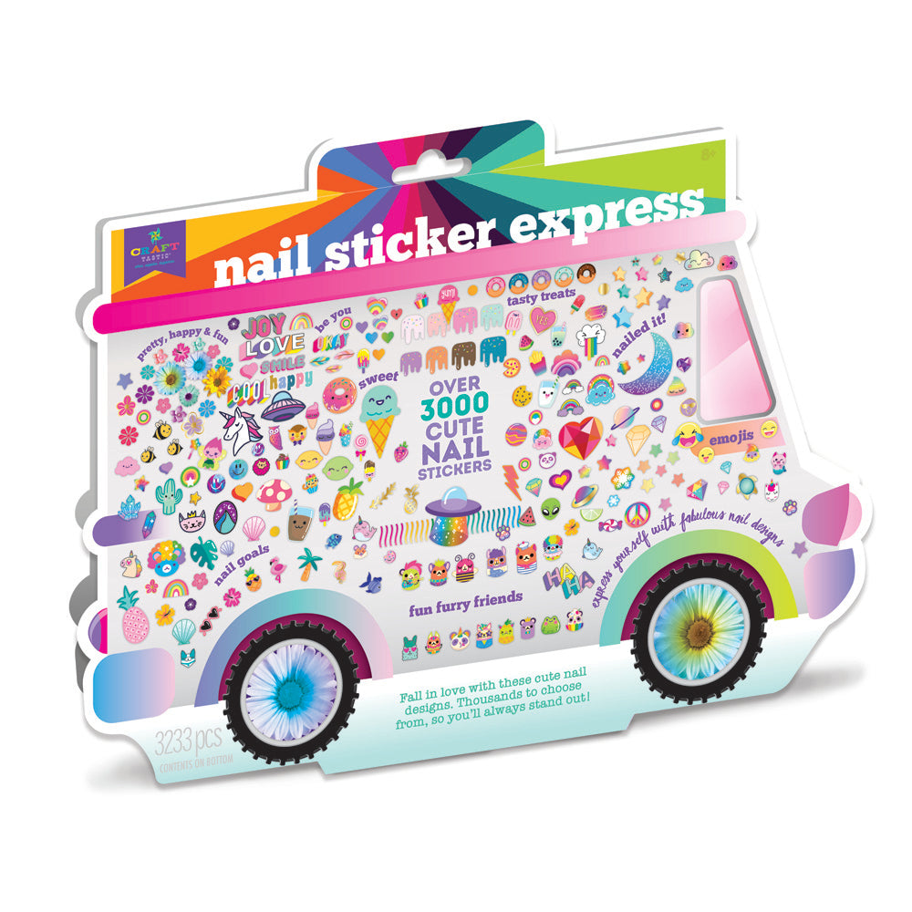 Nail Sticker Express  Play Monster   