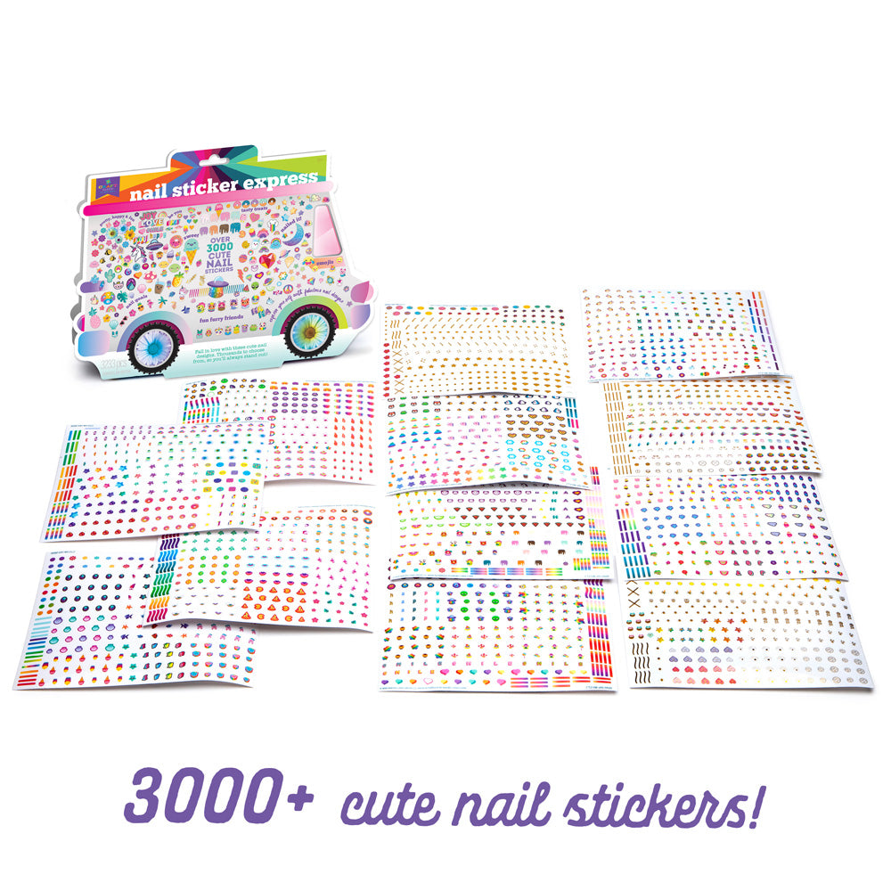 Nail Sticker Express  Play Monster   