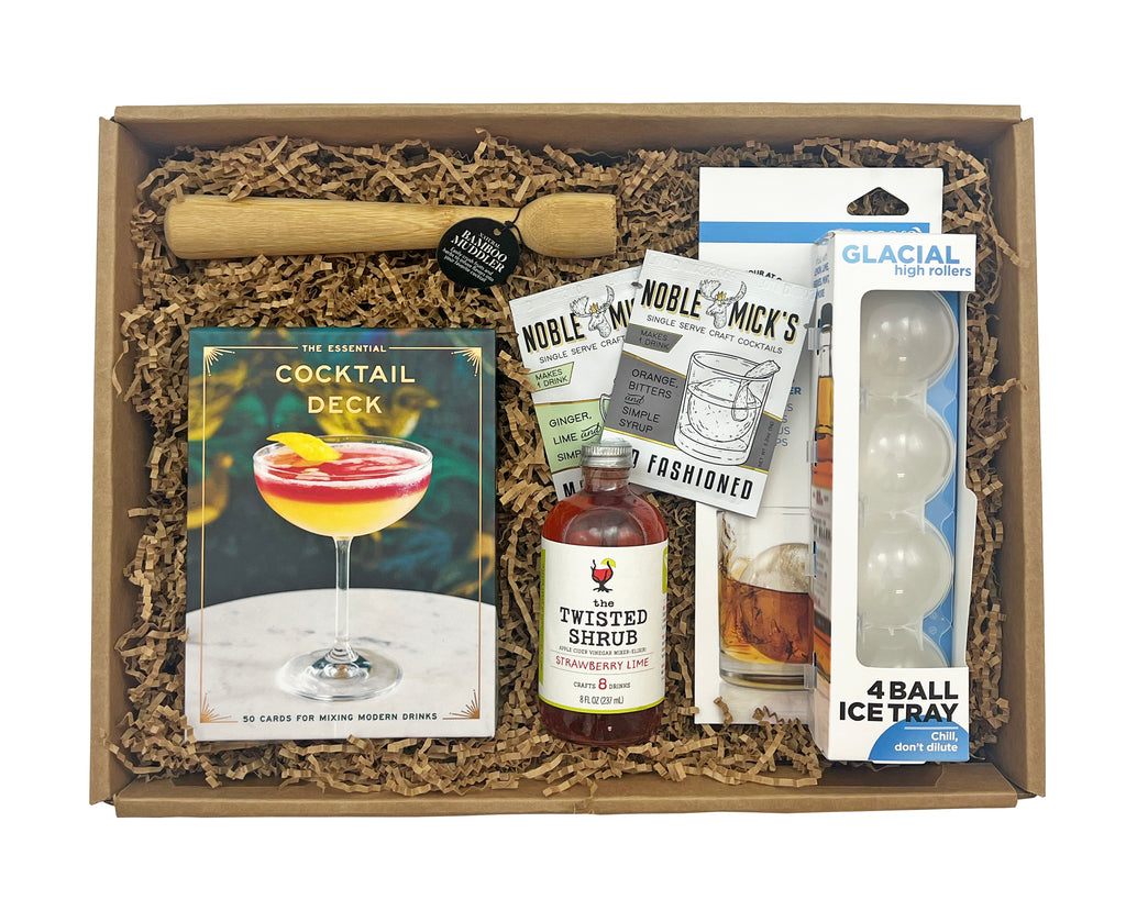 Cheers! Cocktail Gift Box  GSM Gift Baskets   