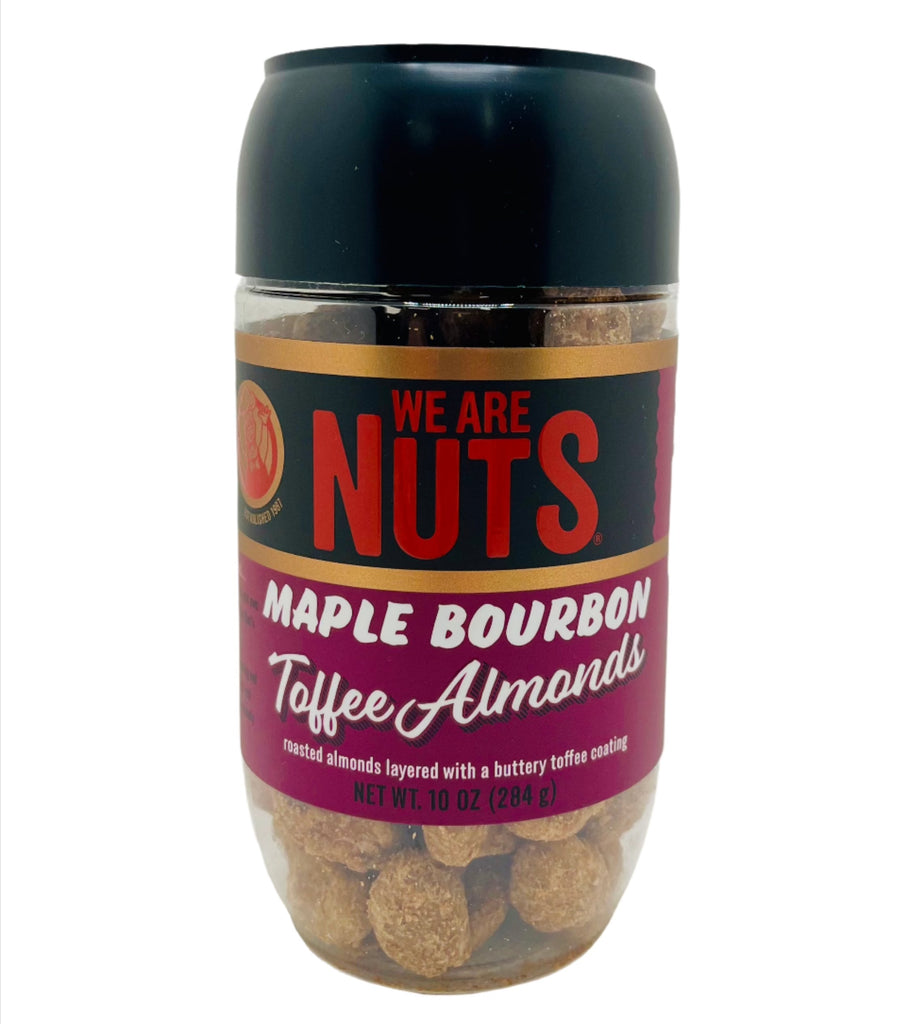 Toffee Roasted Nuts  We Are Nuts Maple Bourbon Toffee Almonds  