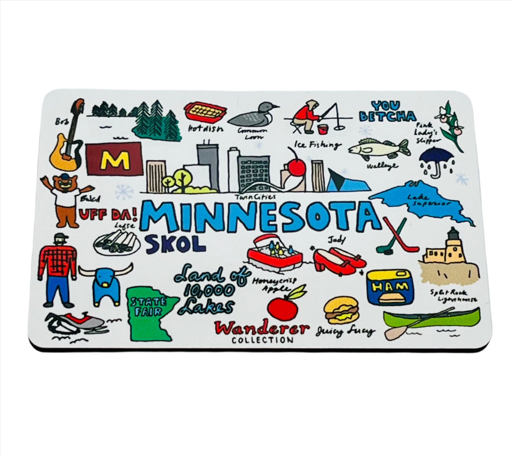 MN Wanderer Magnet  1 Brilliant Gift   