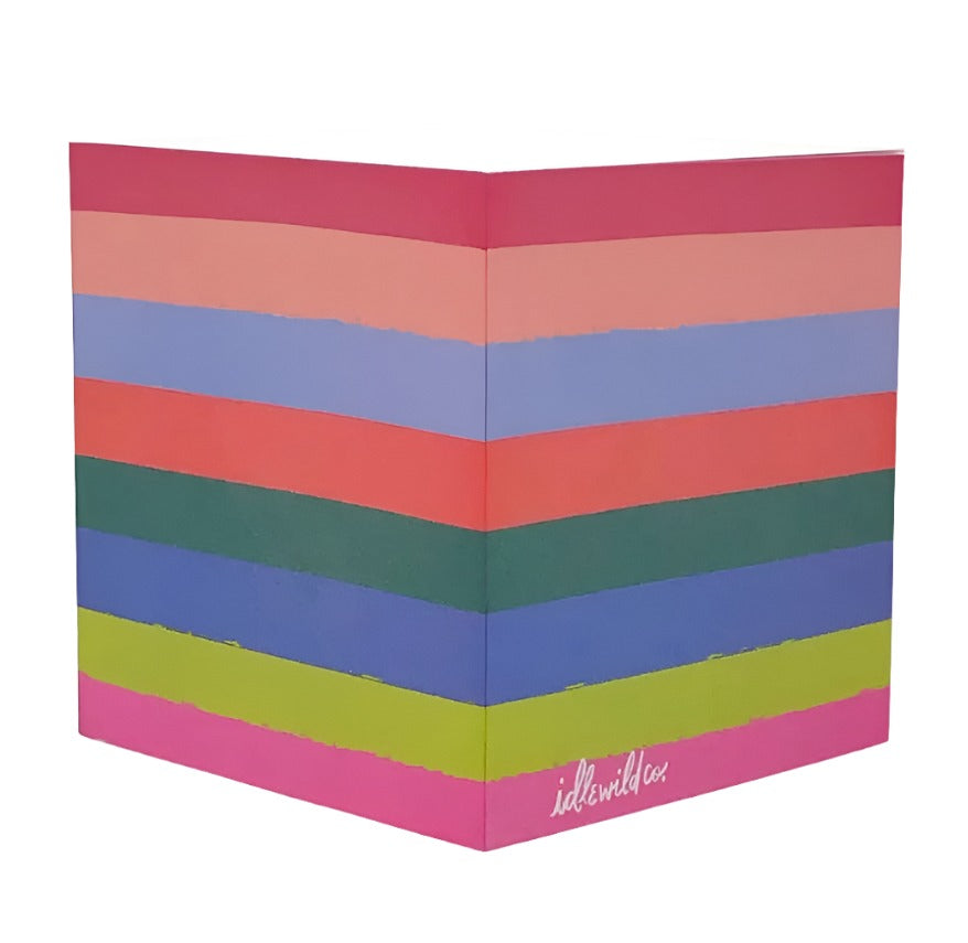 Rainbow Sticky Note Cube  Idlewild   