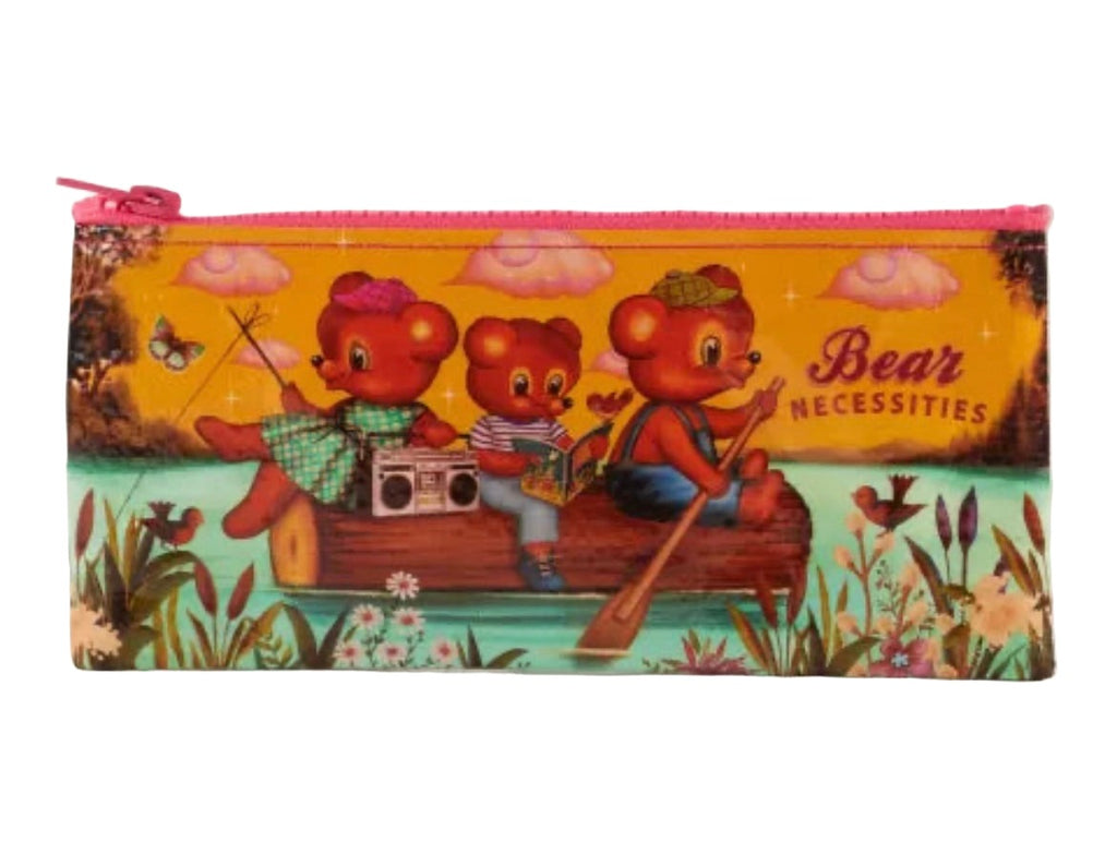 Bear Necessities Pencil Case  Blue Q   