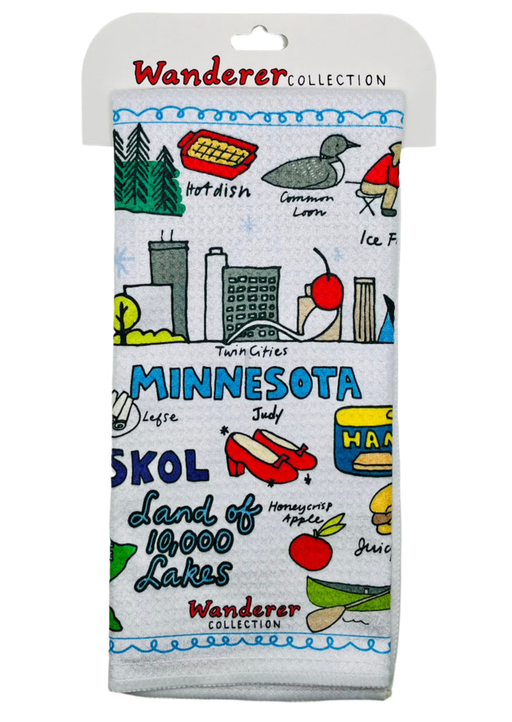 MN Wanderer Dish Towel  1 Brilliant Gift   