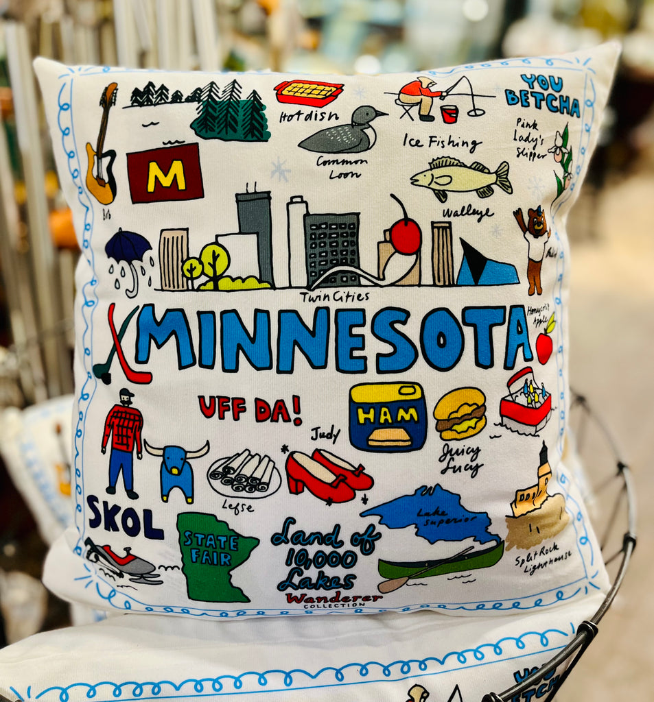 MN Wanderer Pillow  1 Brilliant Gift   