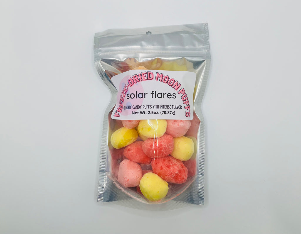 Freeze Dried Candy  Freeze Dried Moon Puffs Starburst (Solar Flares)  