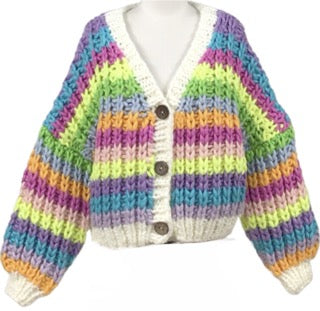 Bright Striped Cardigan  Dreamers by Debut   