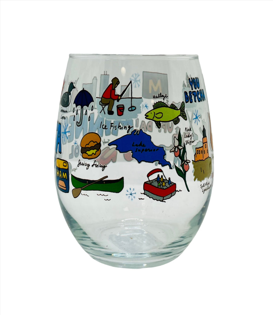 MN Wanderer Wine Glass  1 Brilliant Gift   