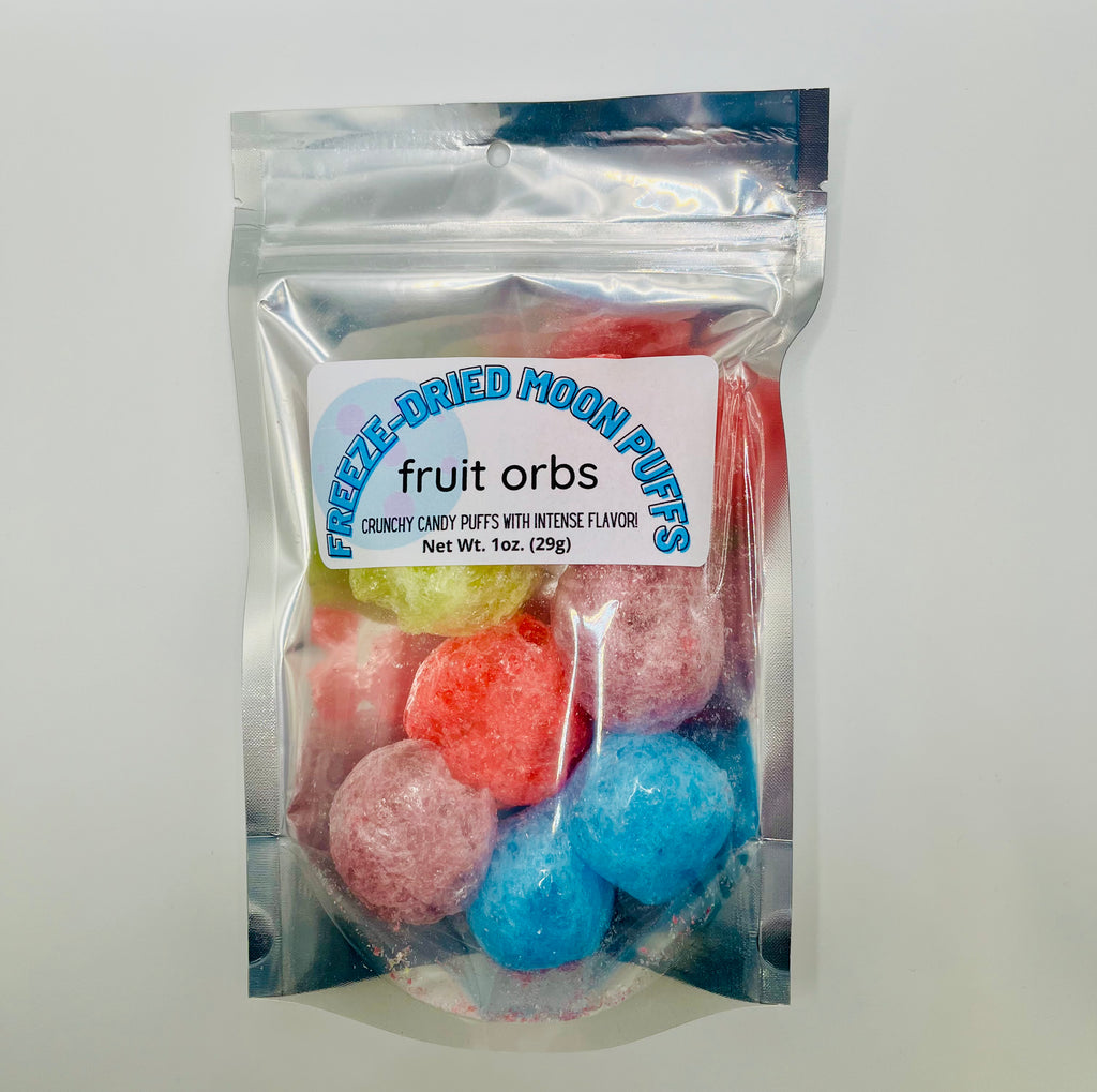 Freeze Dried Candy  Freeze Dried Moon Puffs Jolly Ranchers (Orbs)  