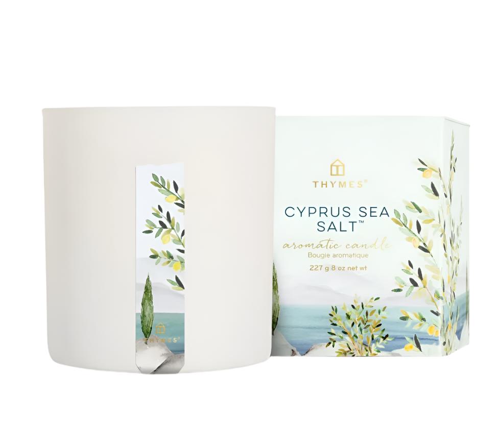 Cyprus Sea Salt Collection  Thymes Candle  