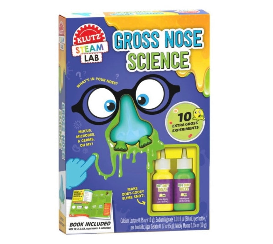 Gross Nose Science  Klutz   