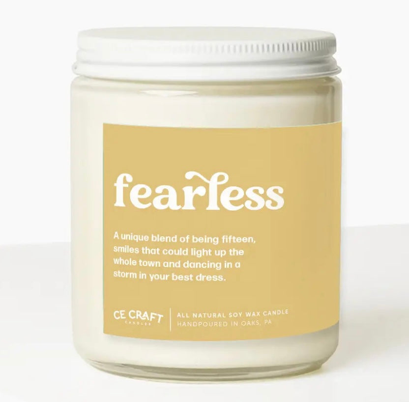 Taylor Swift Themed Candles  CE Craft Co Fearless  