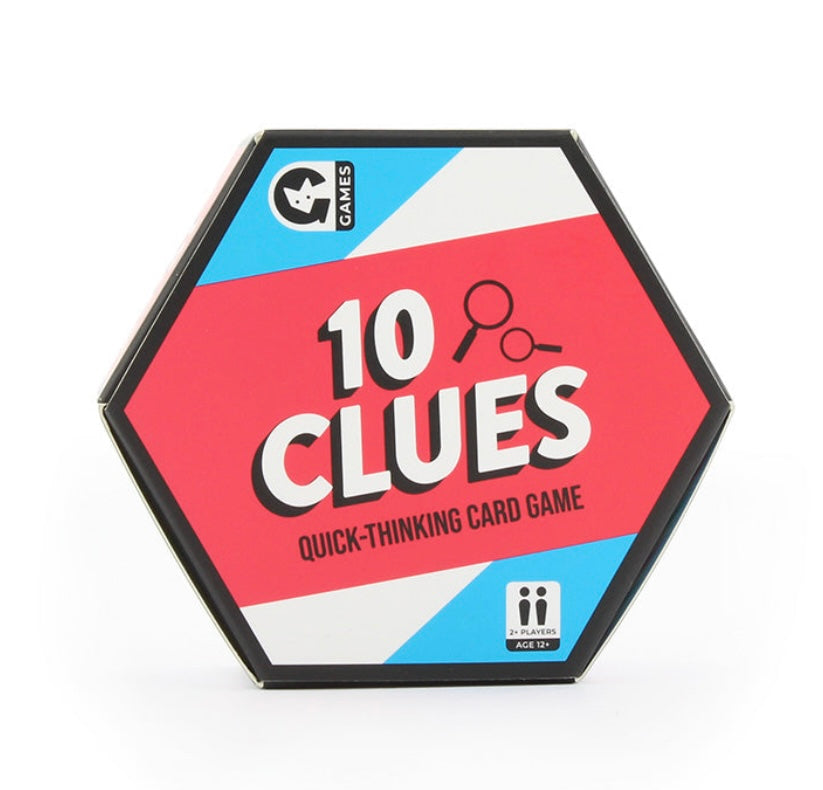 10 Clues Card Game  Ginger Fox   