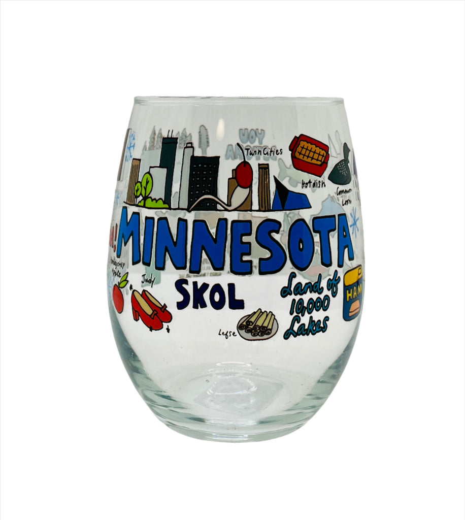 MN Wanderer Wine Glass  1 Brilliant Gift   