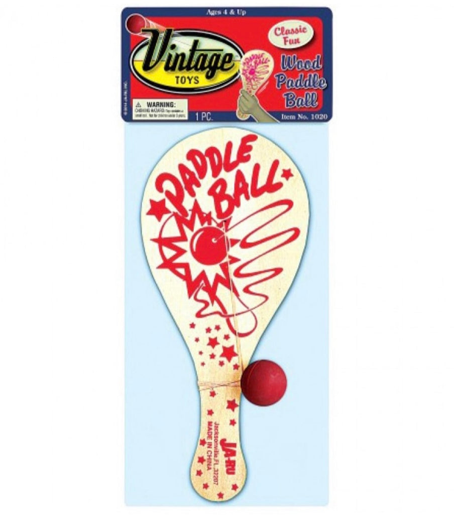 Vintage Paddle Ball  Master Toys   